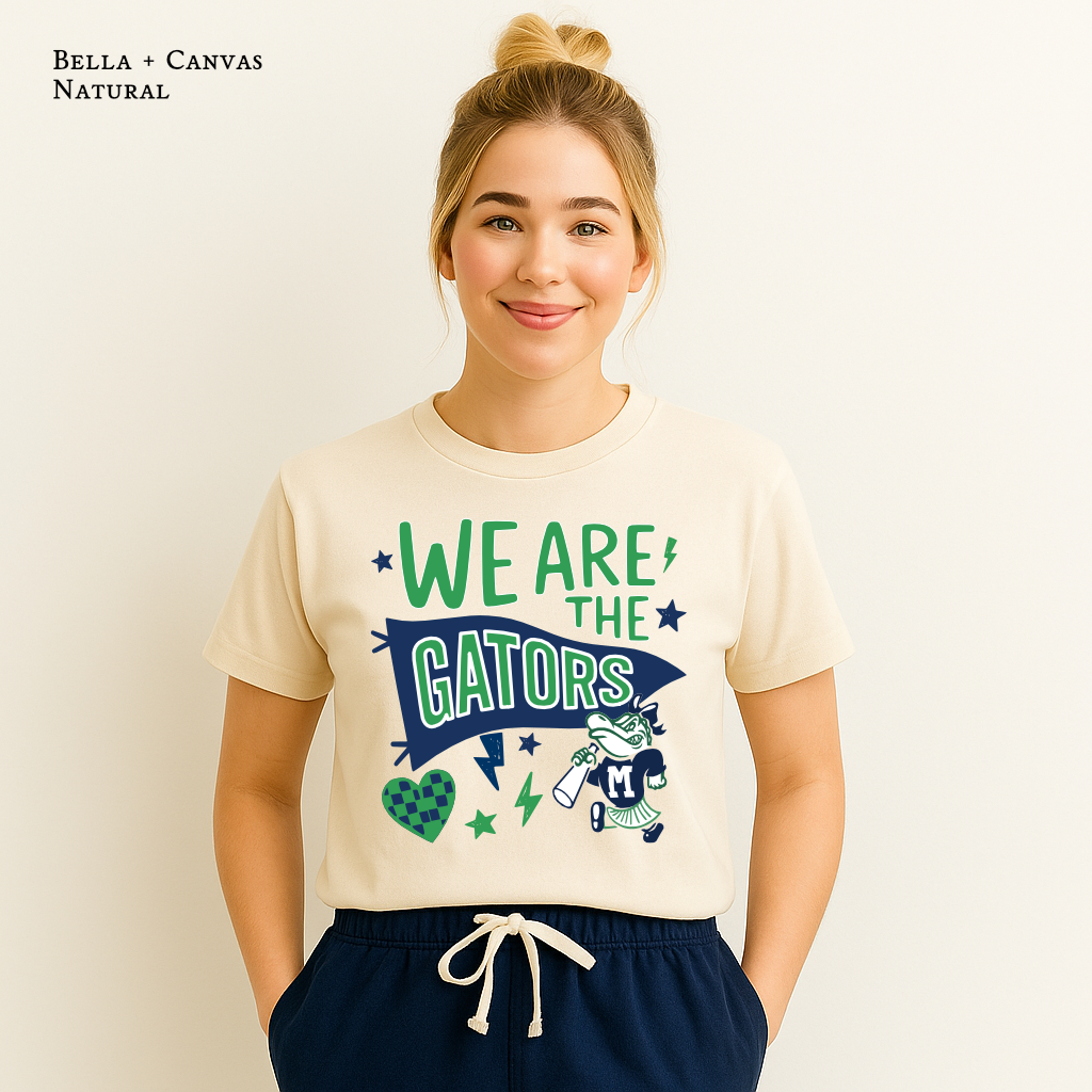 Cheer MYB We are the gators tee