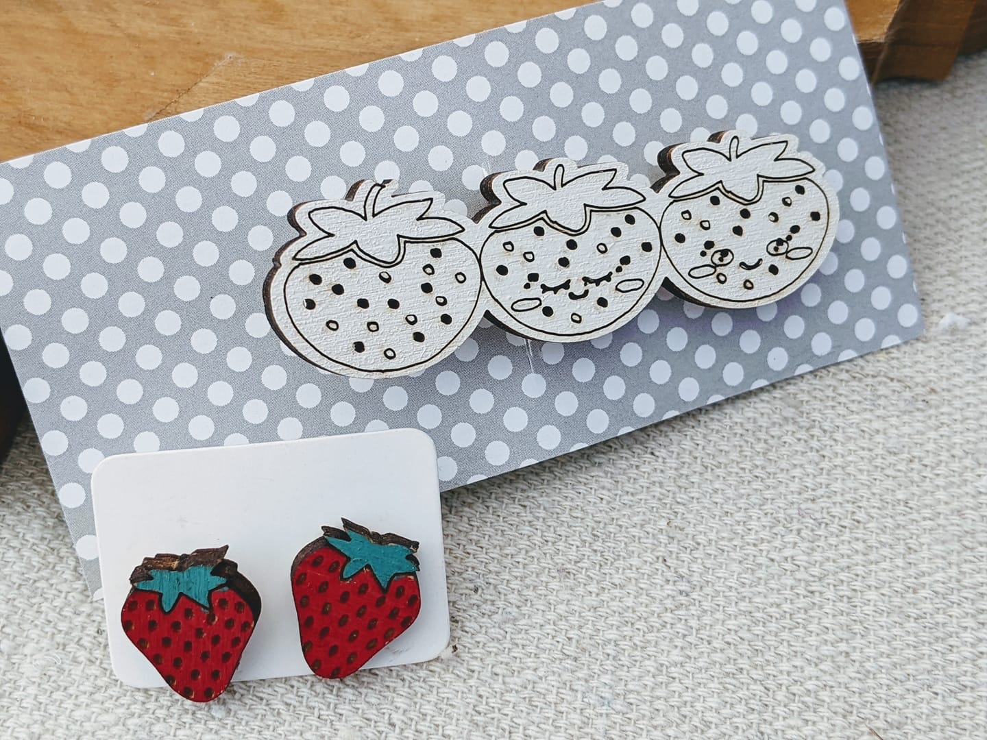 Strawberry Hair Clip