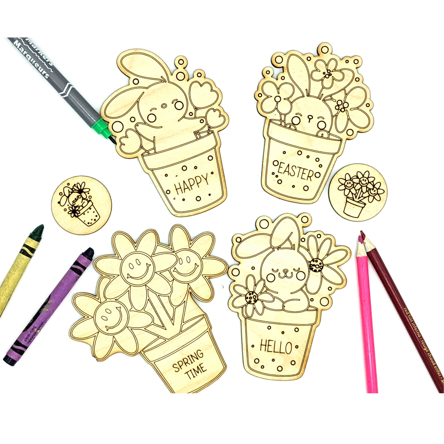 Happy Spring Easter Art Kits