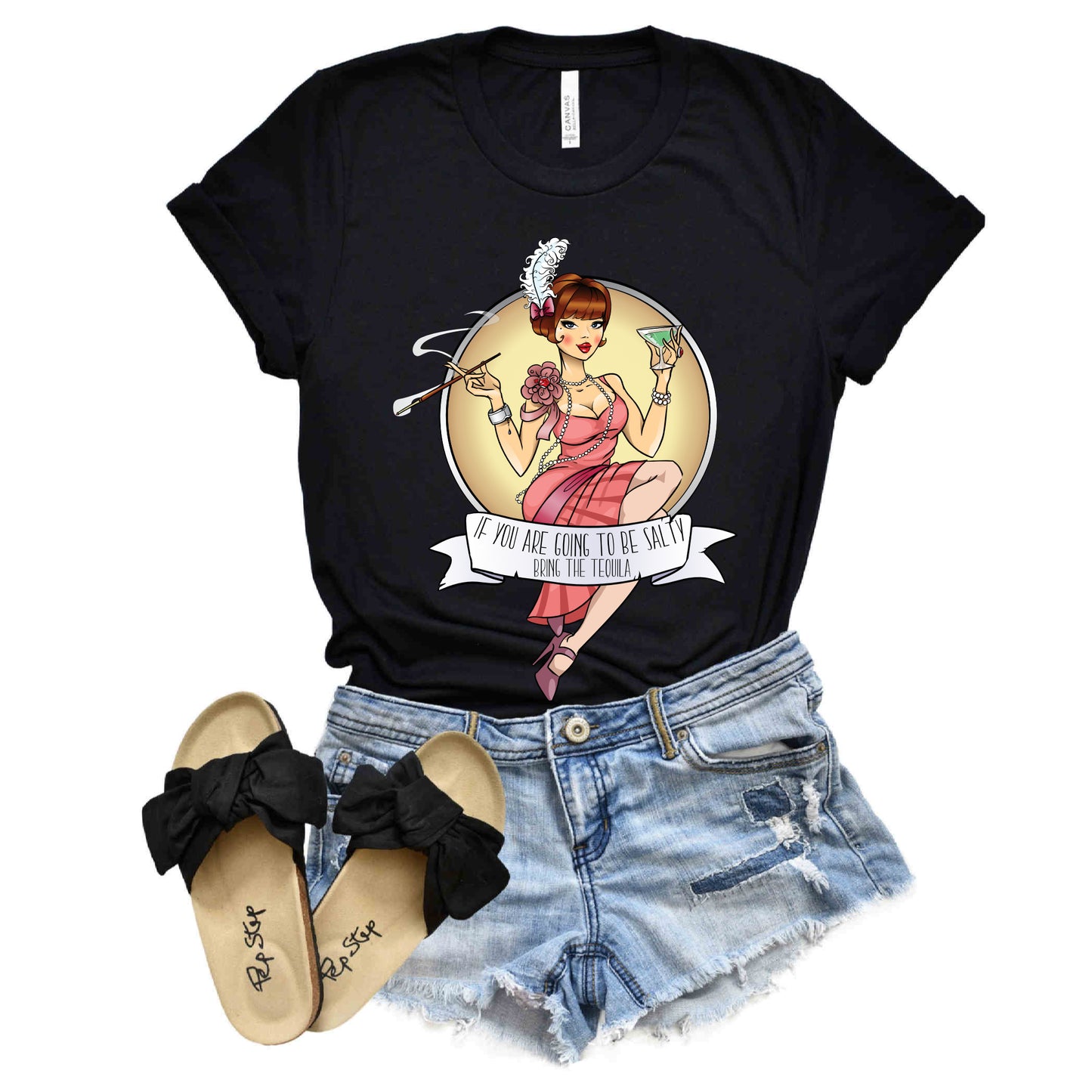 Be Salty Shirt – Funny Graphic Tee for Women with Attitude