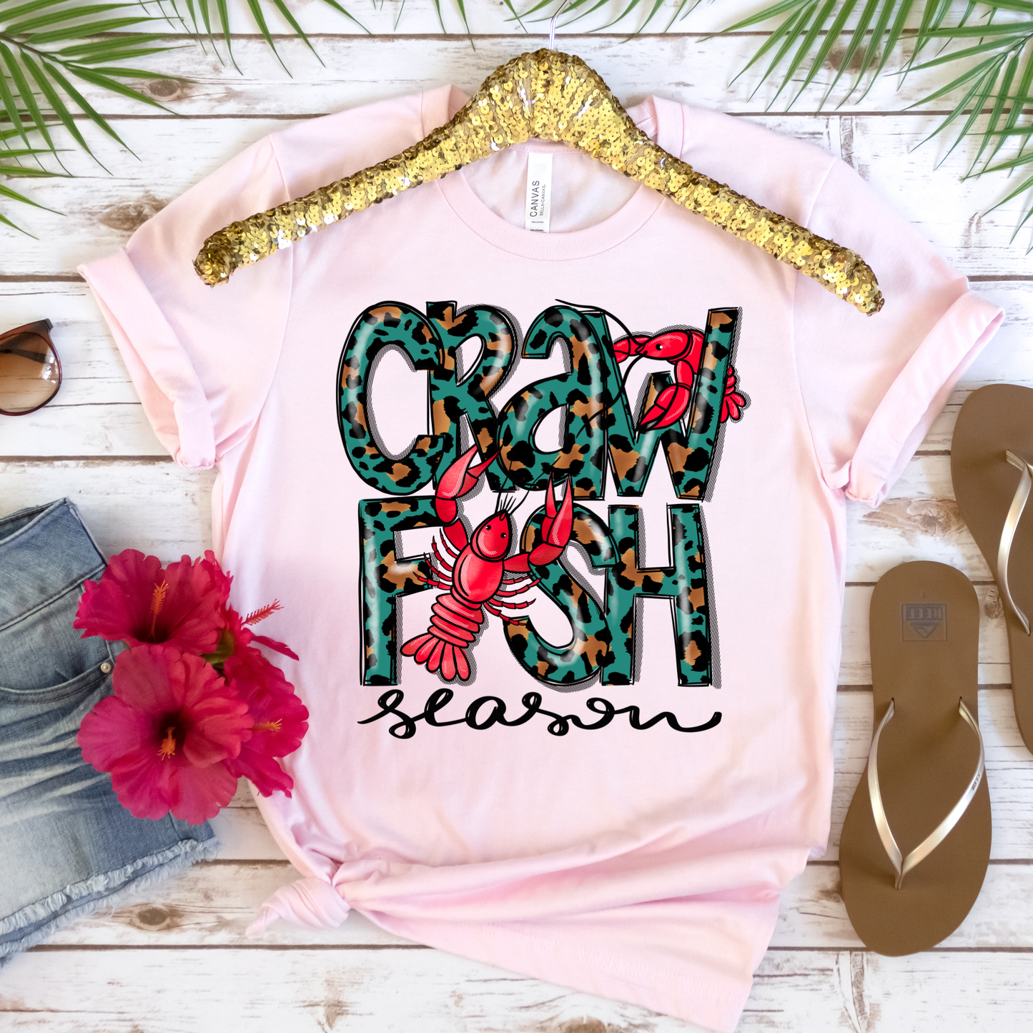 Big & Bold Crawfish Season | Adult Tee