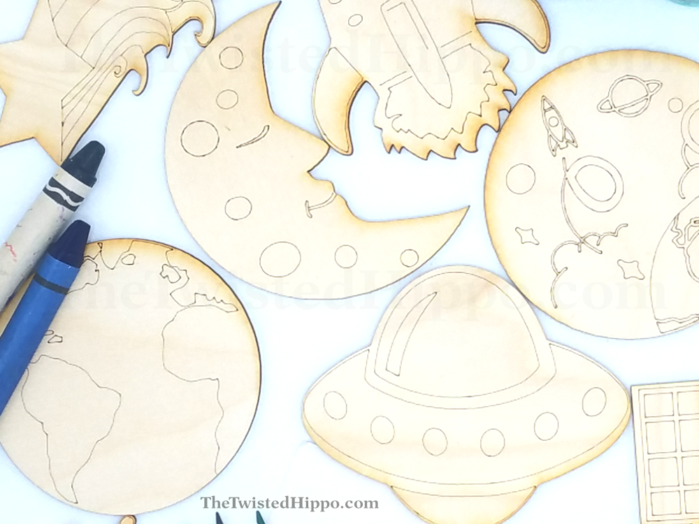 Out of This World Art Kit | 12 Pieces | Painting Kits