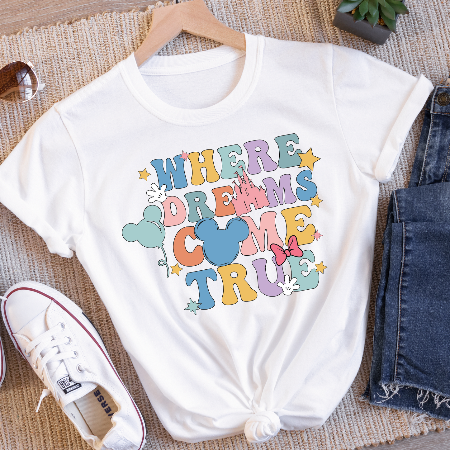 Where Dreams Come True Vacation Tee - Toddler - Youth - Adult