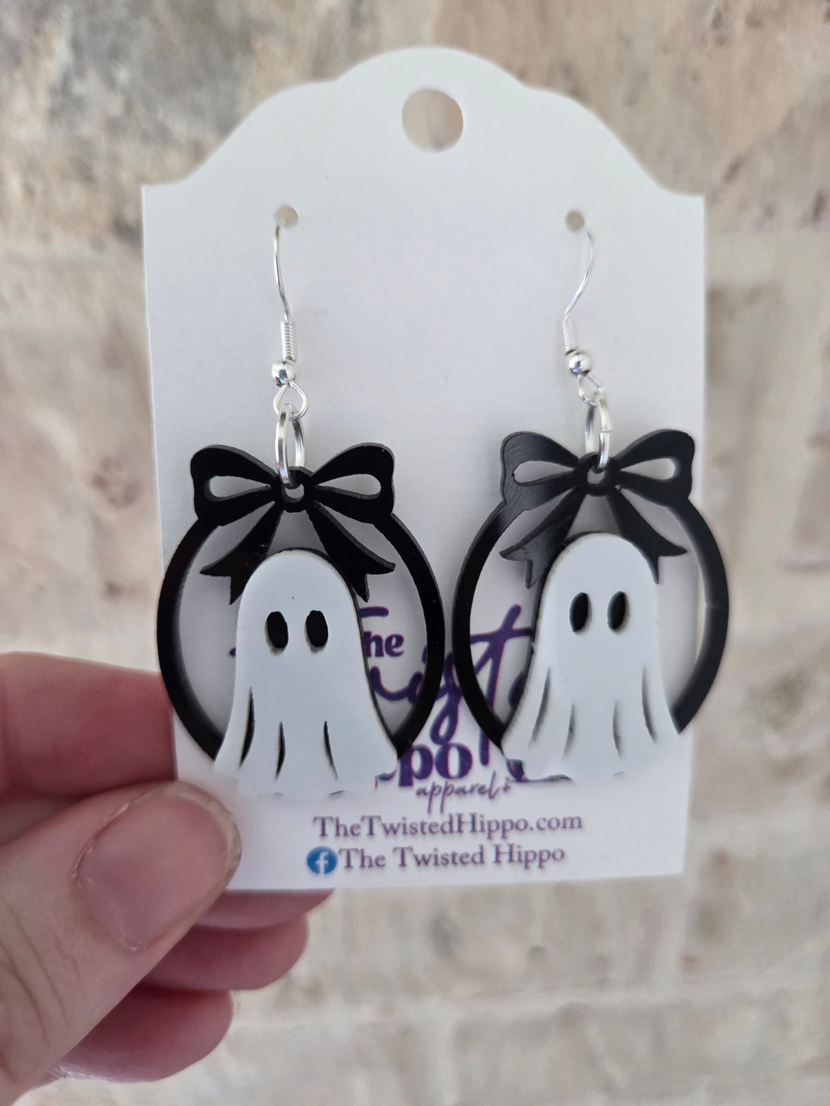 Cute Ghost Halloween Earrings