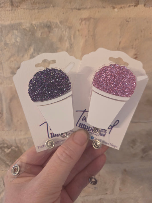 Snocone Retractable Badge Reel with Belt Clip