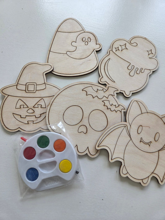 Halloween Spooks Art Kit