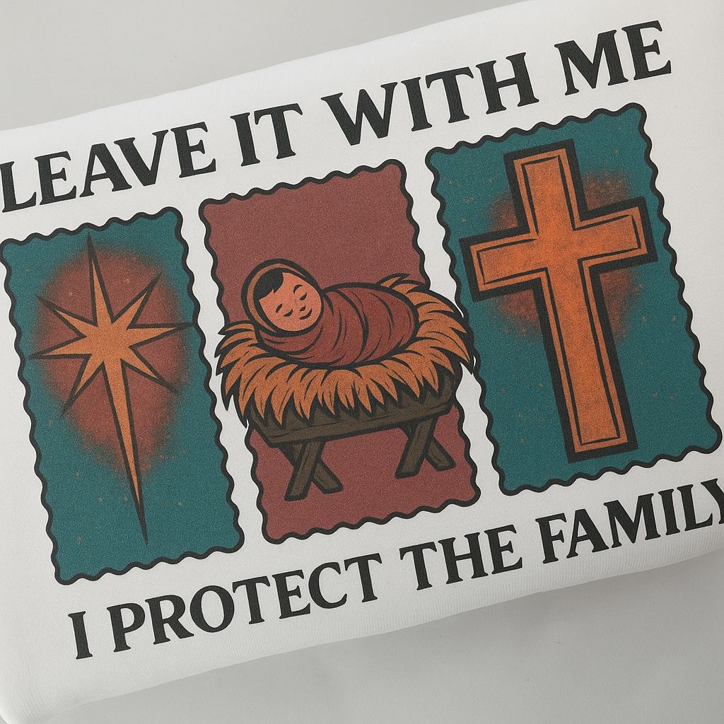 Christian Religious | Father Figure | I Protect the Family Sweatshirt