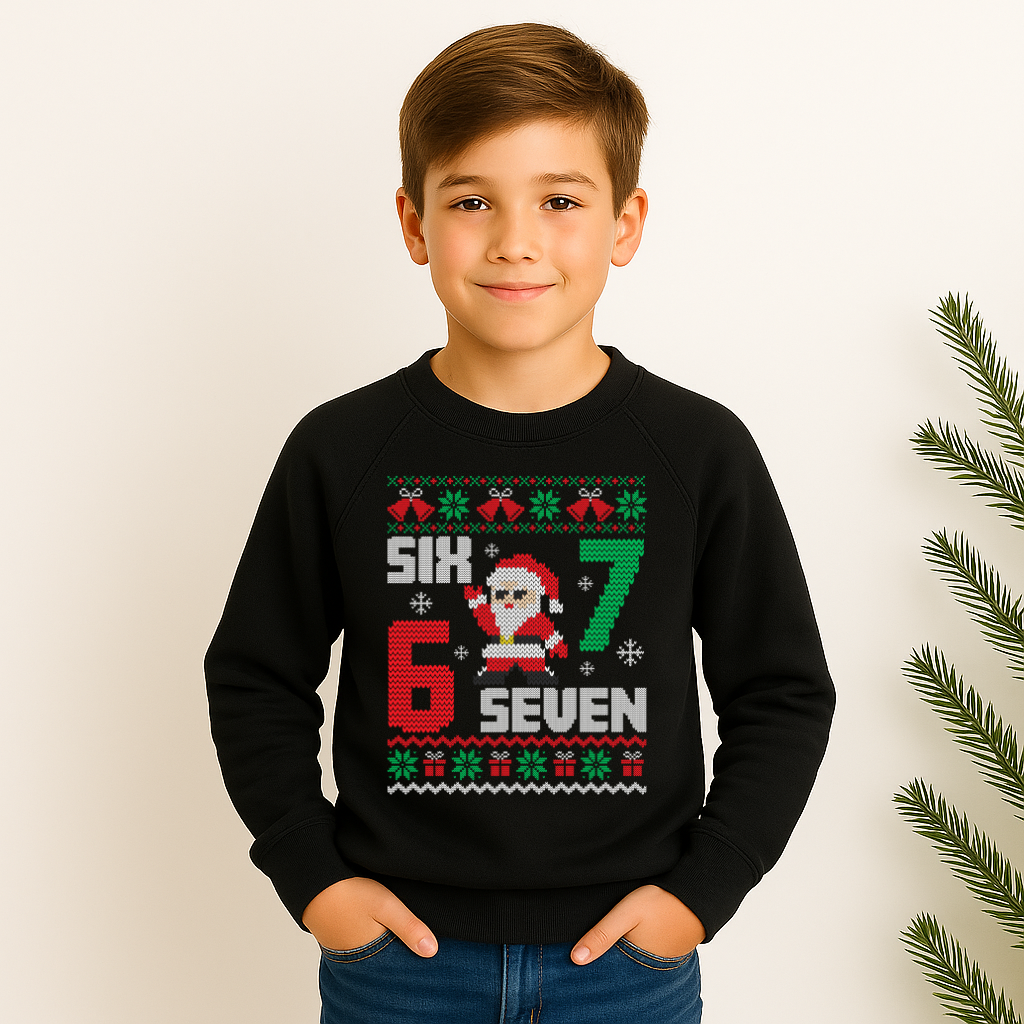67 Ugly Christmas Sweatshirt – Spirit Week Holiday Top