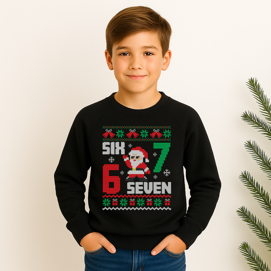 67 Ugly Christmas Sweatshirt – Spirit Week Holiday Top