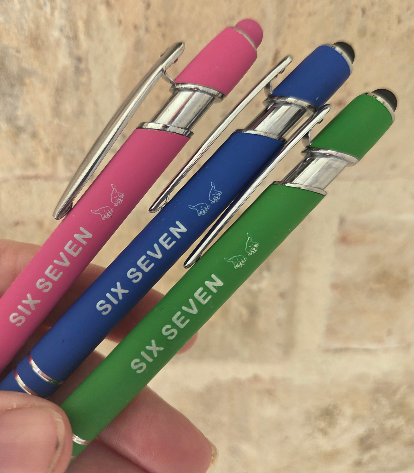 Six Seven stylus pen inspired by LaMelo Ball and the 67 Kid trend