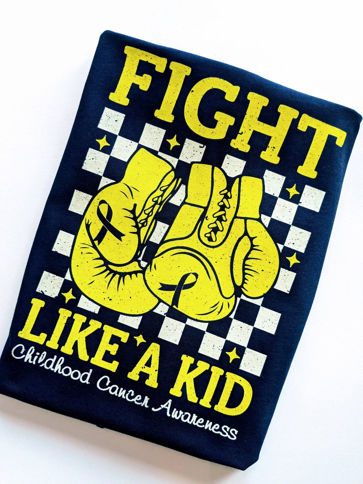Fight Like a Kid Childhood Cancer Awareness Youth Tee