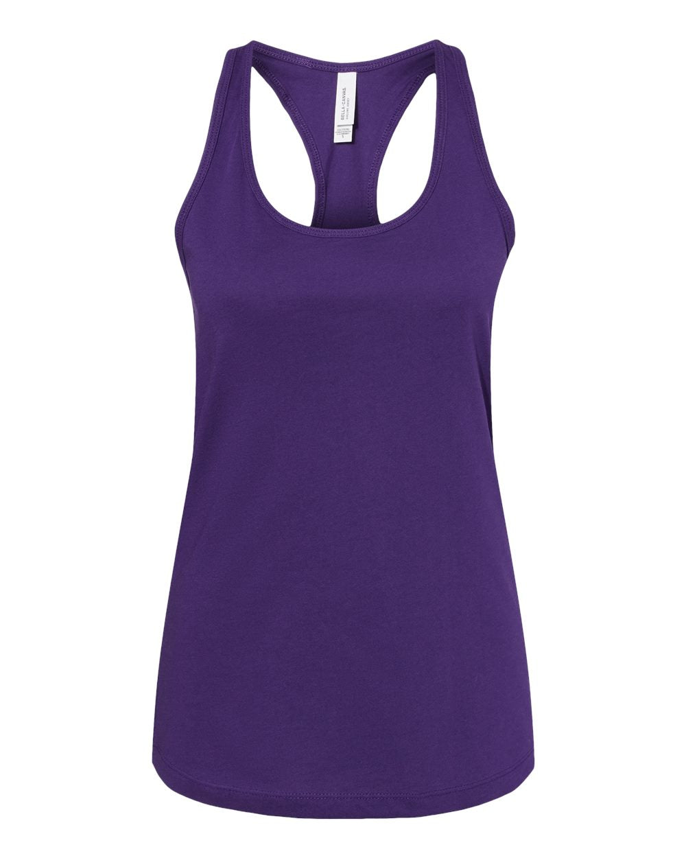 Razorback Purple Solid Bella & Canvas Tanks | ADULT