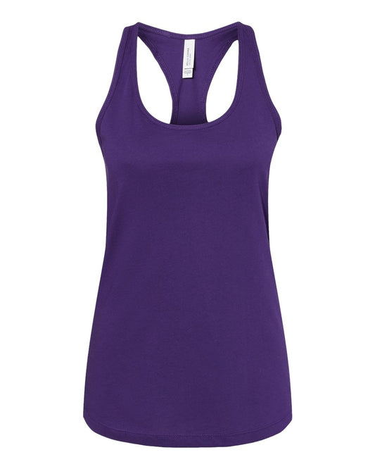 Razorback Purple Solid Bella & Canvas Tanks | ADULT