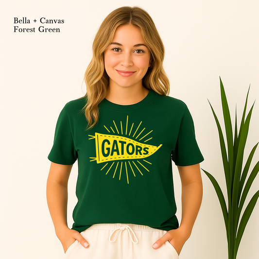 BWE Gators Pennant Flag T-shirt