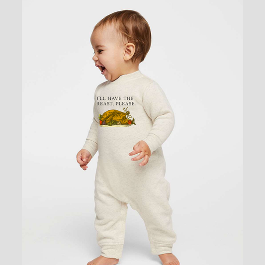 I'll Take the Breast, Please | Thanksgiving | Infant One Piece Romper