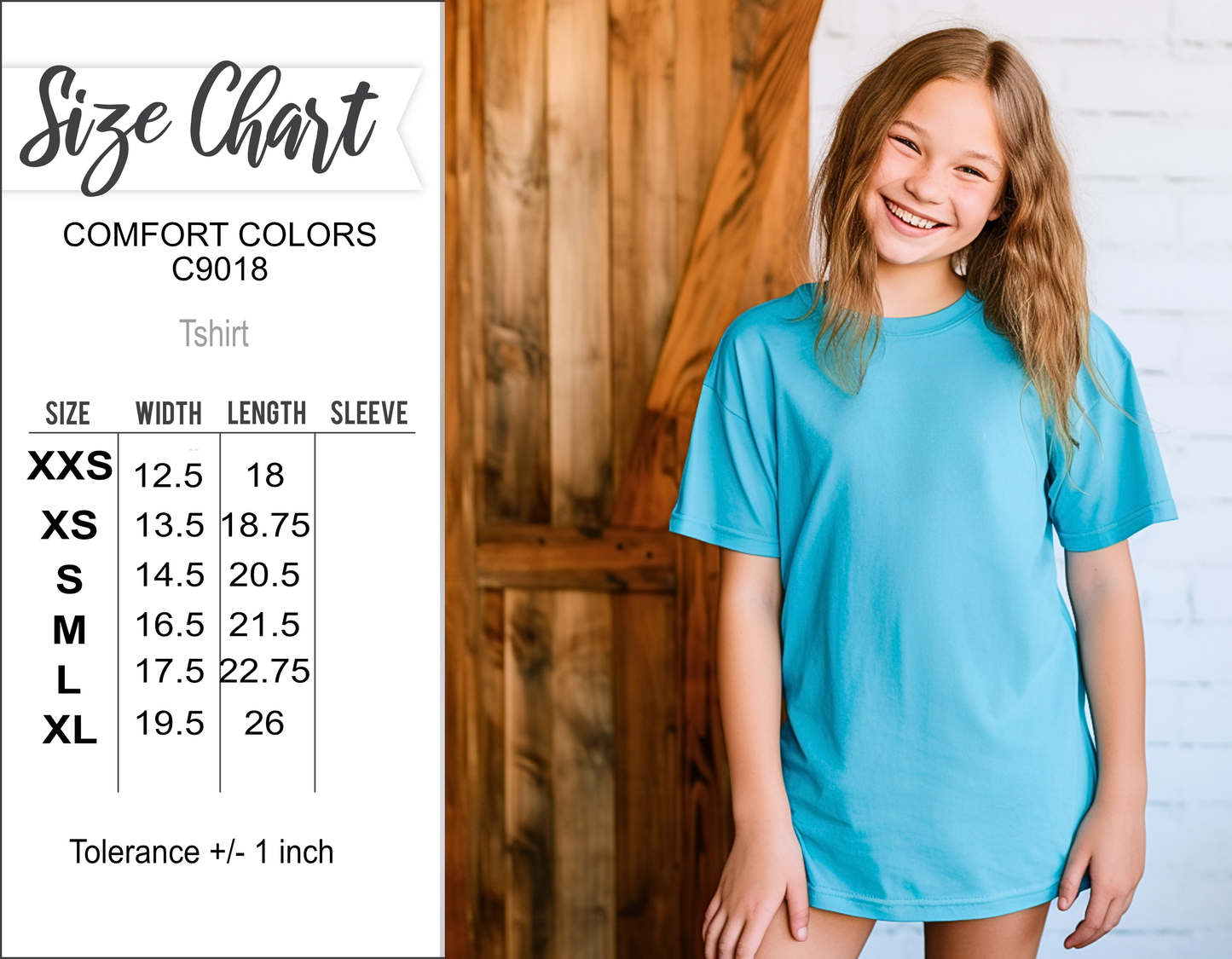 Lights Up 'til January - Adult & Youth Comfort Colors Tee