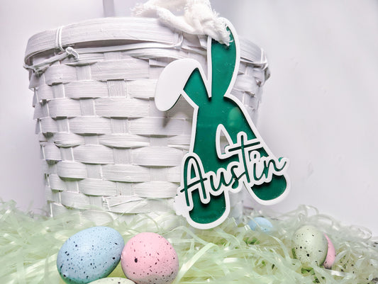 Custom Easter Basket Name Tags