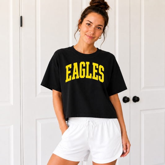 Arch Eagles School Spirit Boxy Tee