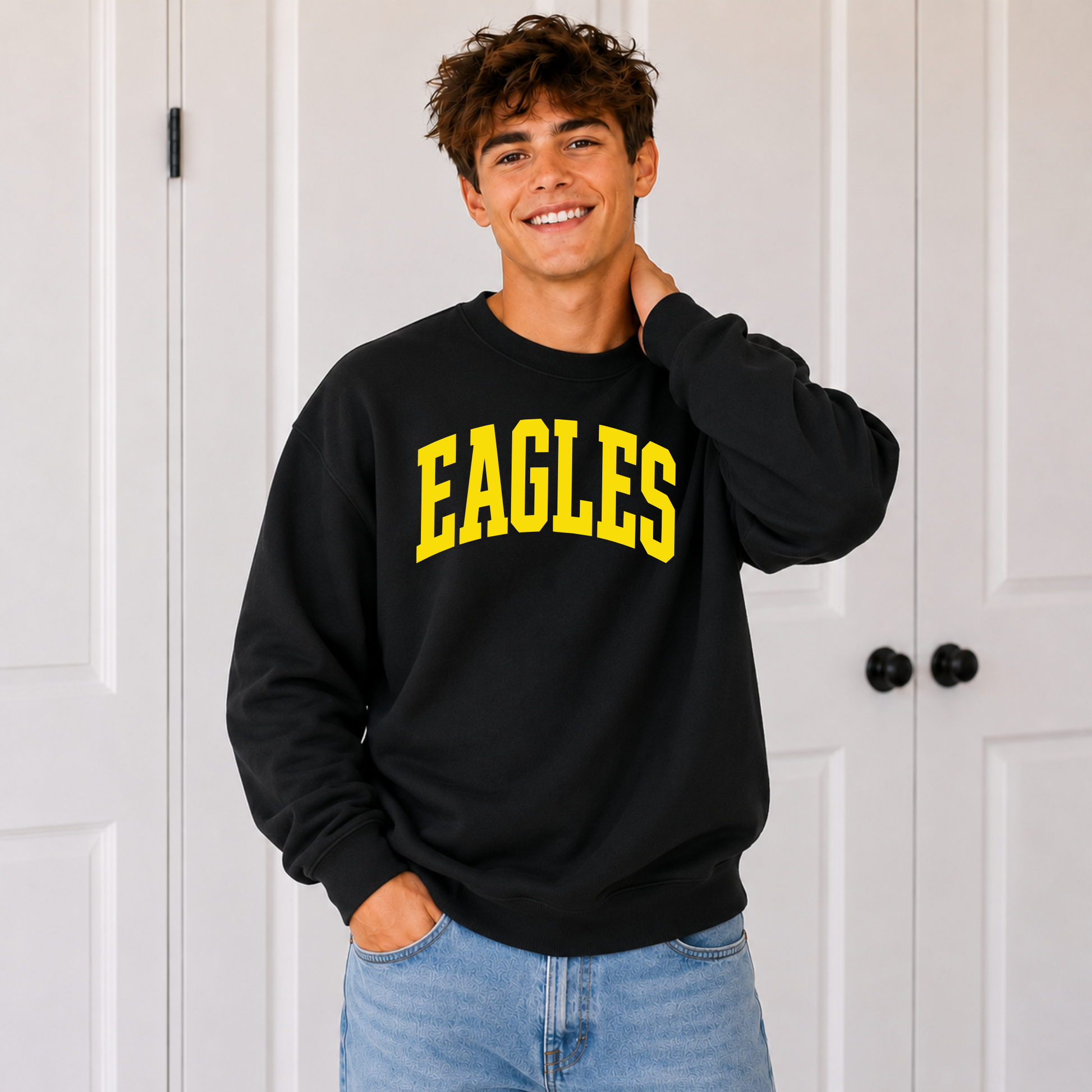 Arch Eagles school spirit shirt with eagle mascot design