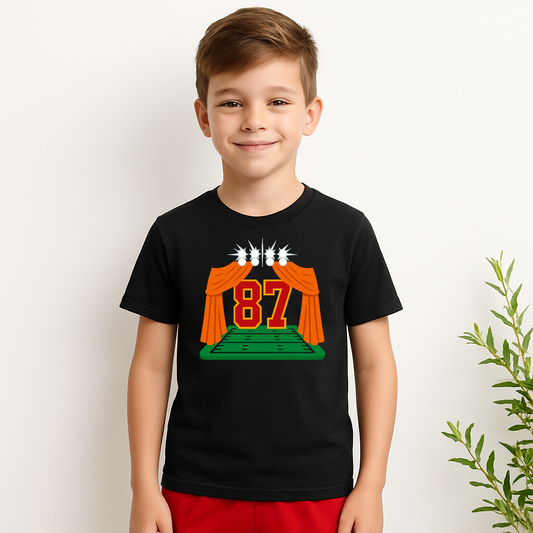 Showgirl Spotlight 87 Football T-Shirt