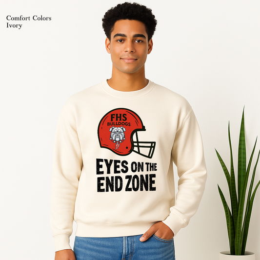 Fontainebleau High Football Sweatshirt – Eyes on the End Zone