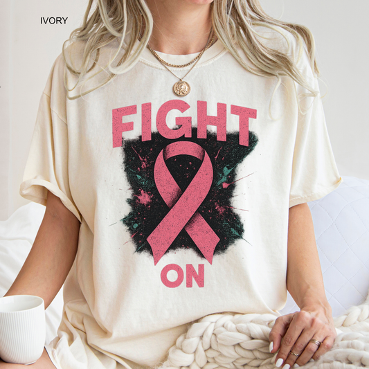 Fight On Breast Cancer Awareness T-Shirt