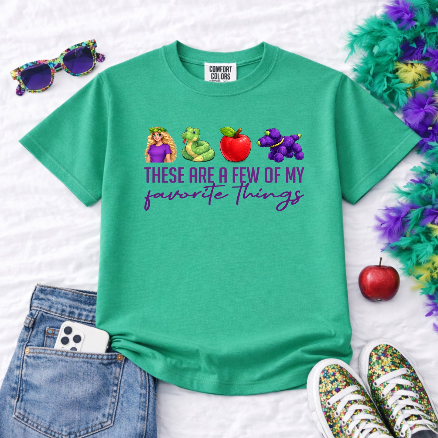 Parade Ready - These are a Few of My Favorite Things Mardi Gras T-Shirt