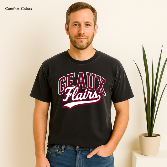 Northshore Flairs Geaux Flairs Gymnastics T-Shirt