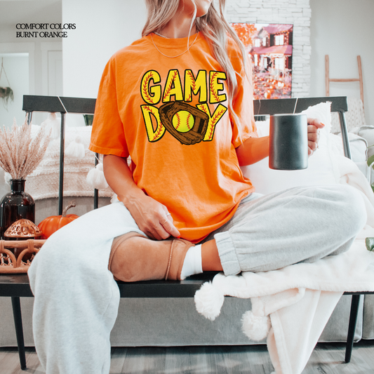 Softball Game Day Tee