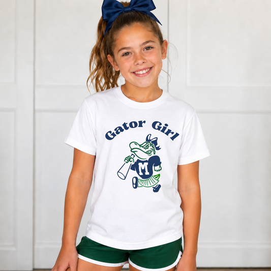 Madisonville Gator Girl cheer spirit T-shirt
