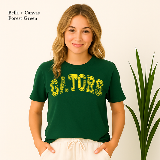 Yellow Gold Gators Arch Tshirt