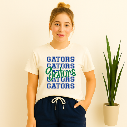 Gators Stacked MYB Tshirt
