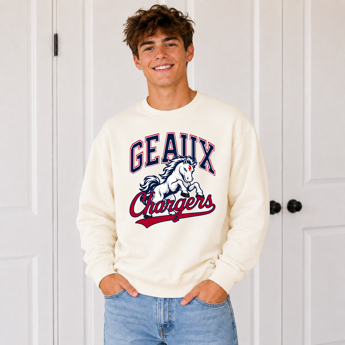 Geaux Chargers ACE Sweatshirt