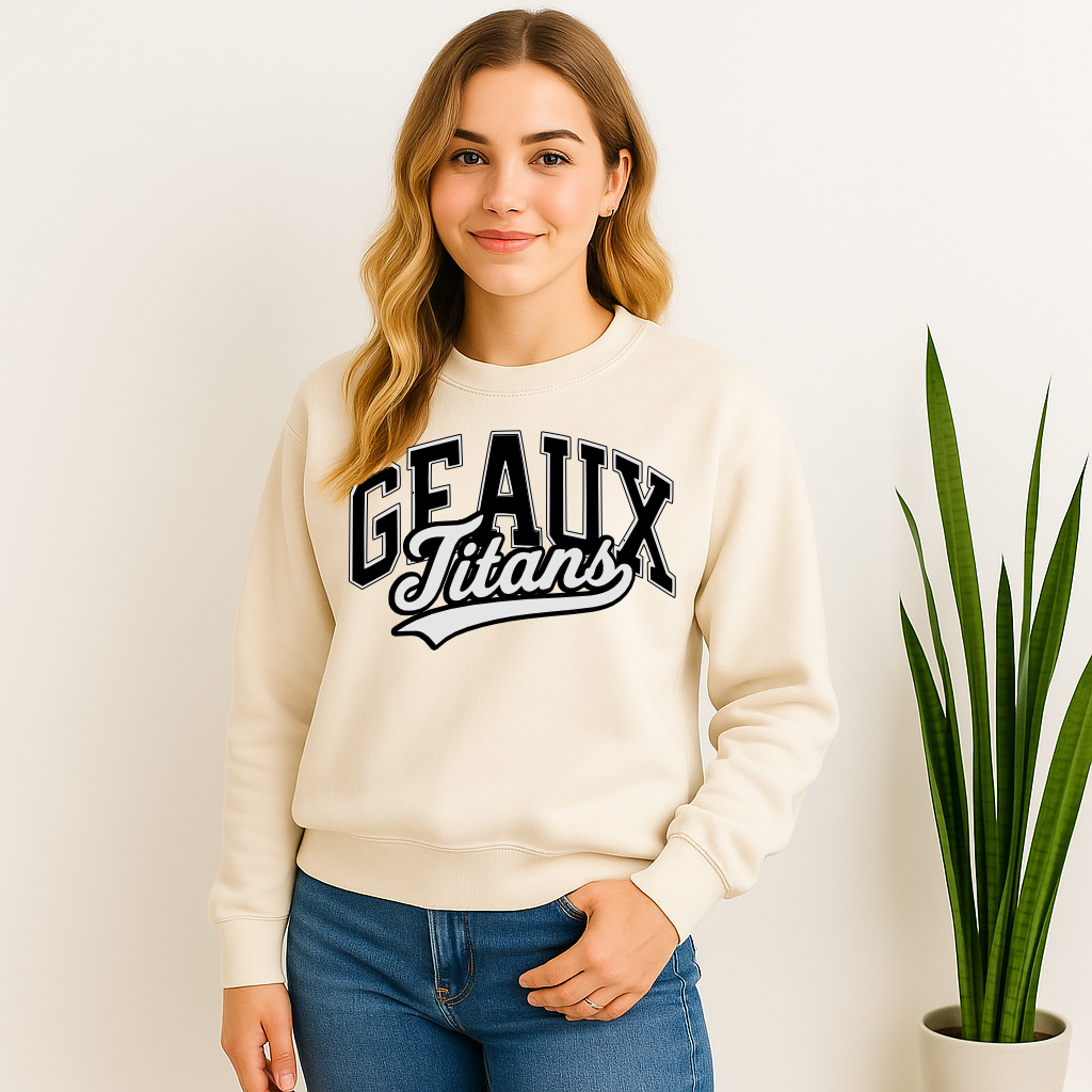 Geaux Titans Sweatshirt – Lakeshore High School Spirit Crewneck