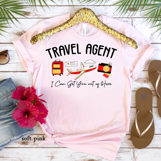I Can Get You Out of Here | Black & Red | Magical Place on Earth | Travel Agent