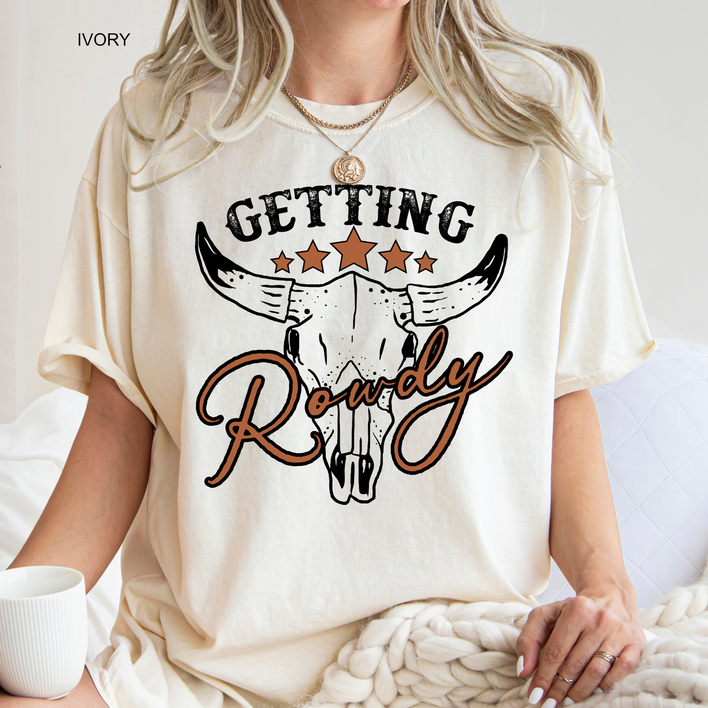 Getting Rowdy | Bridal Party | Bachelorette Party | Comfort Color Short Sleeve Graphic Tees