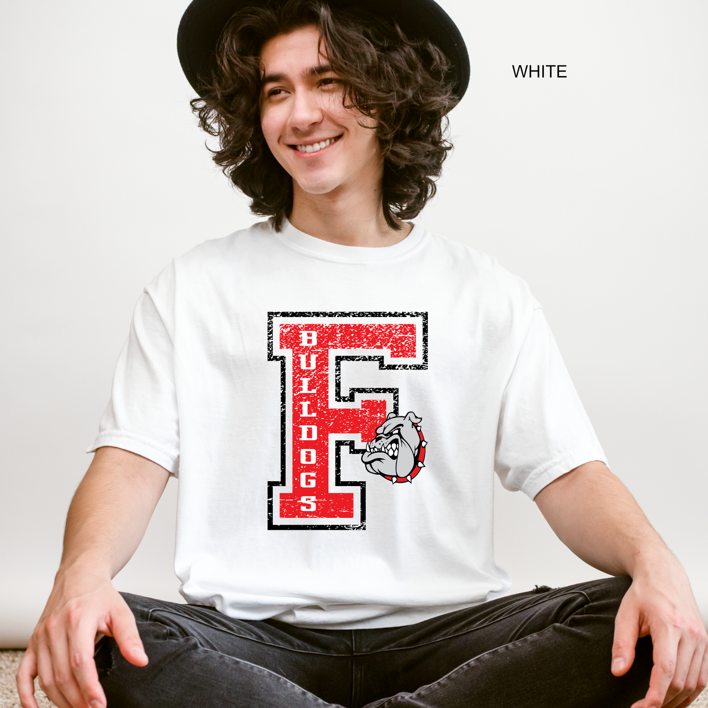 Grunge F  | Fontainebleau High | Bulldogs | Short Sleeve