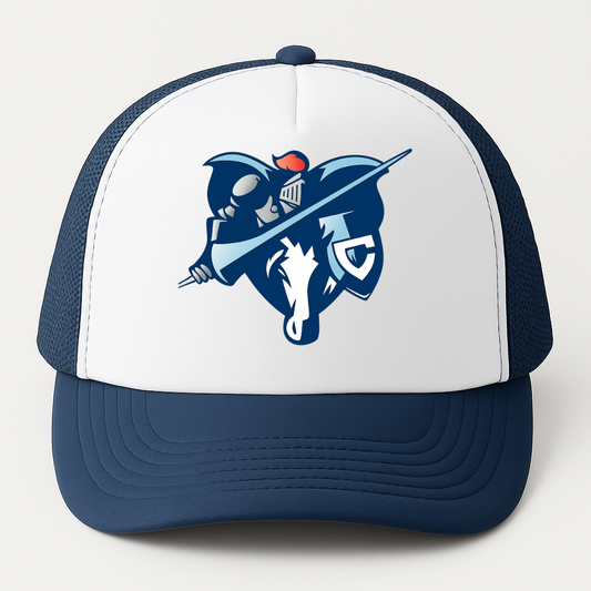 Covington Chargers Mascot - Adjustable Mesh Trucker Hat