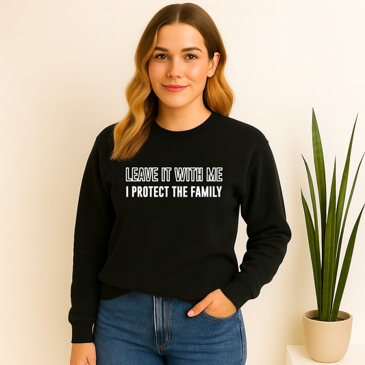I Protect the Family Comfort Colors Sweatshirt