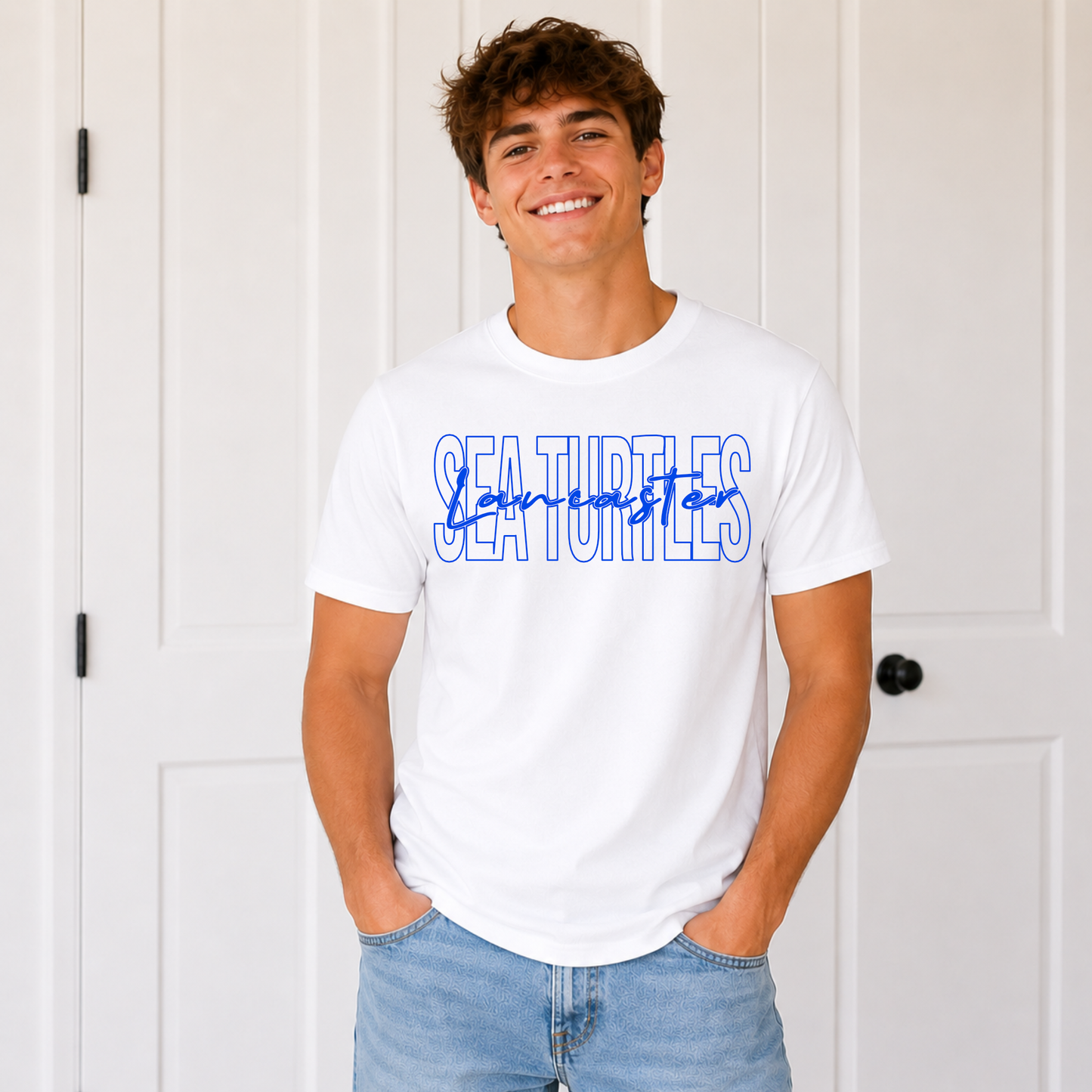 Lancaster Sea Turtles Script Font Tee