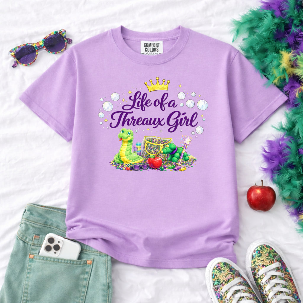Parade Life - Life of a Threaux Girl Mardi Gras Tee