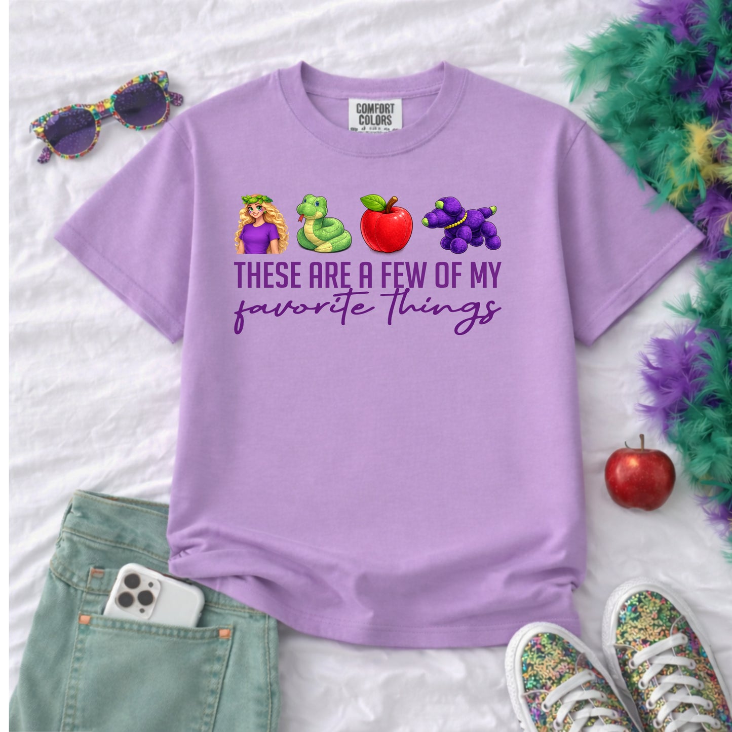 Parade Ready - These are a Few of My Favorite Things Mardi Gras T-Shirt