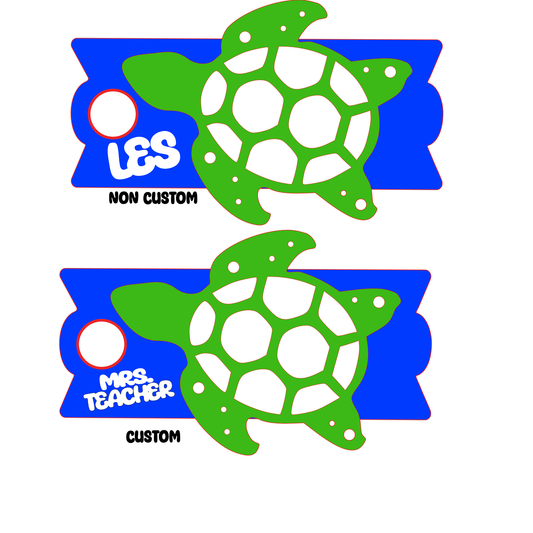 Lancaster Elementary School Cup Topper | Seaturtles | Cup Topper | Quencher H2.0