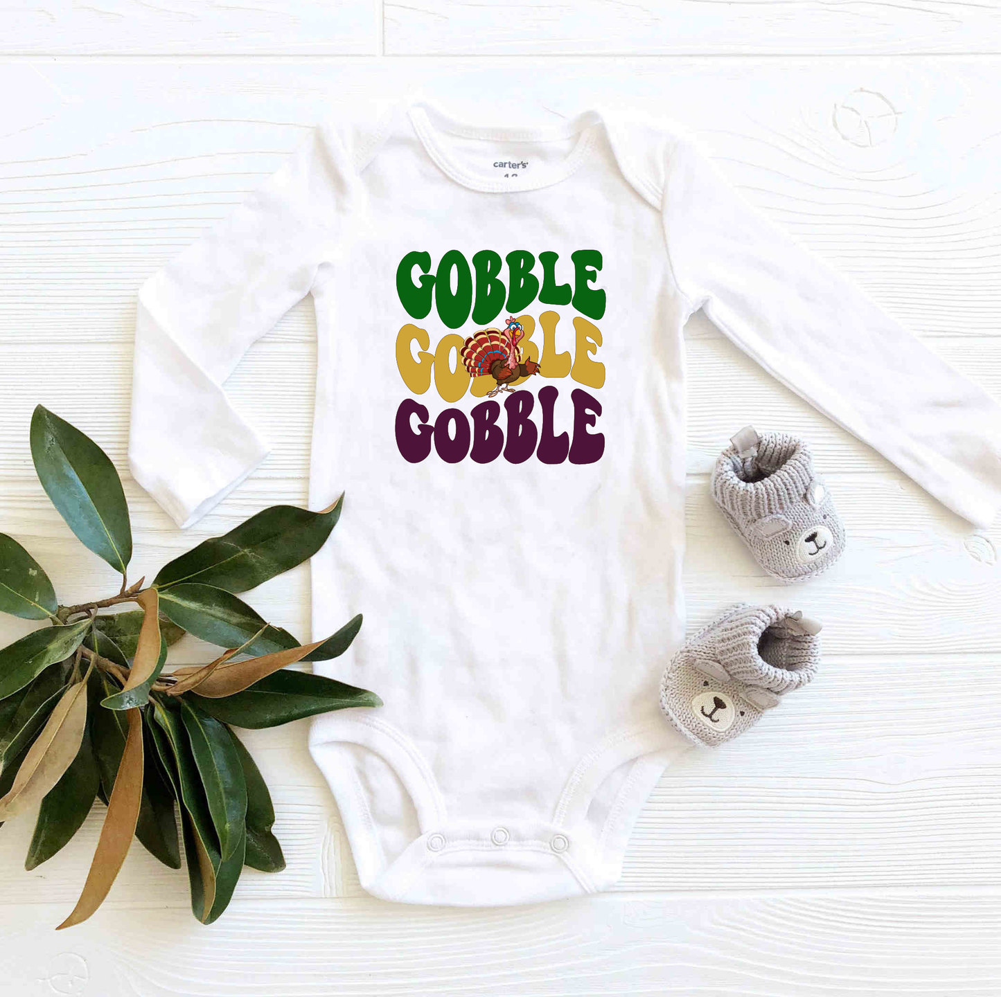 Gobble Gobble Gobble | Thanksgiving | Infant Bodysuit