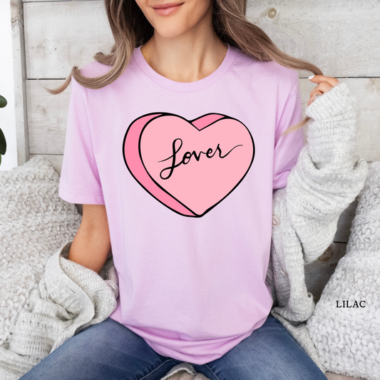 Lover | Conversation Hearts | Valentine's Day | Kids & Adults
