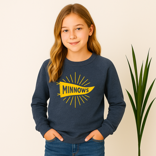 Madisonville Elementary pennant design on youth sweatshirt


