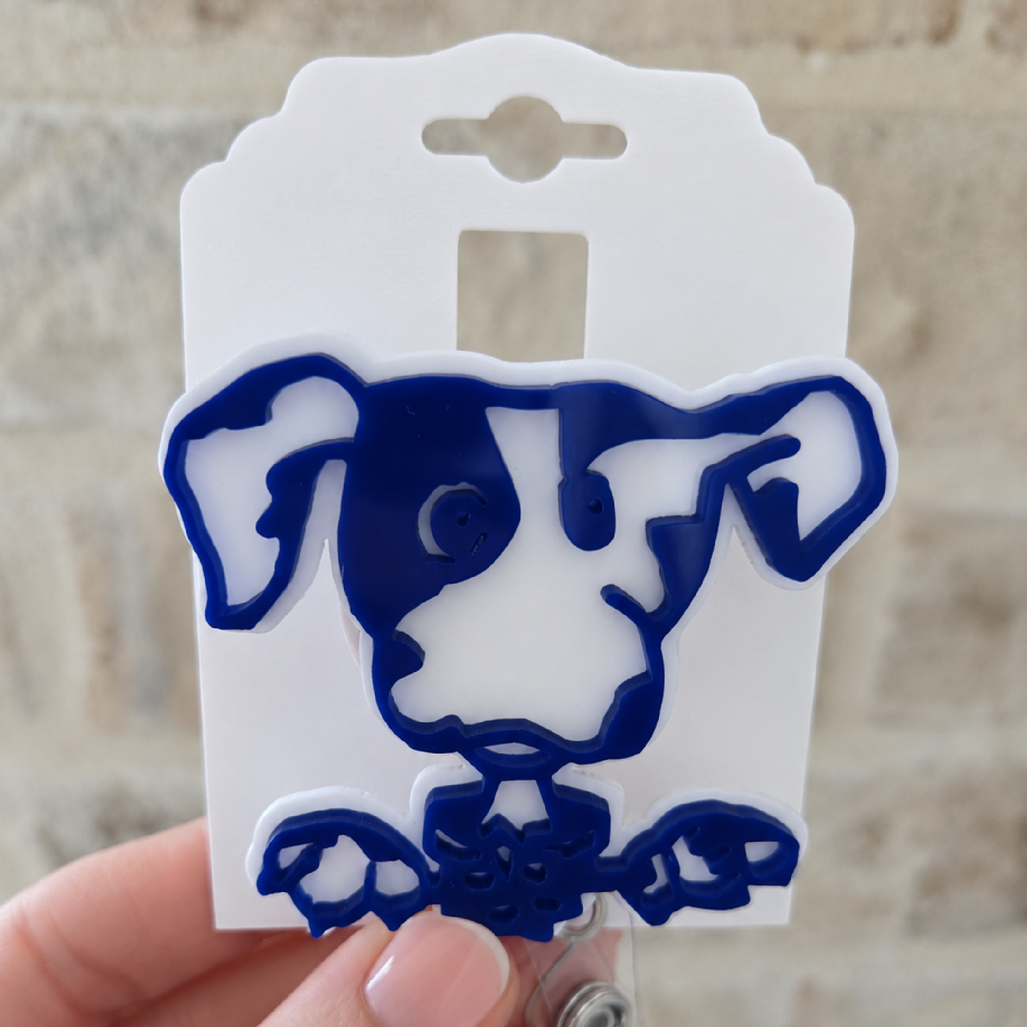 Maggie Magnolia Trace Retractable Belt Clip Badge Reel
