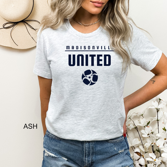 Madisonville United Soccer official merch T-shirt spirit wear