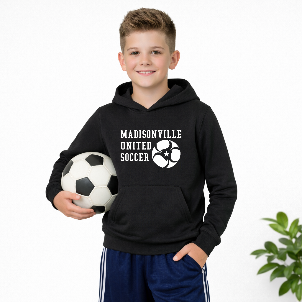 Madisonville United Soccer hoodie youth spirit wear Madisonville Louisiana
