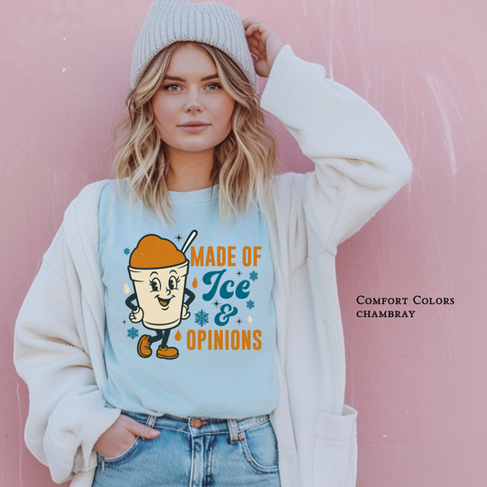 Made of Ice & Opinions Snoball Graphic Shirt